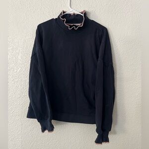 Boden Ruffle Detail Sweatshirt